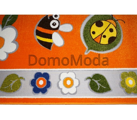 Детский ковер КИНДЕР МИКС 50850 orange - высокое качество по лучшей цене в Украине изображение 4.